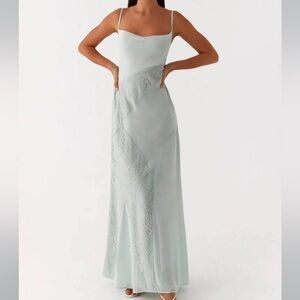 Peppermayo sage dress